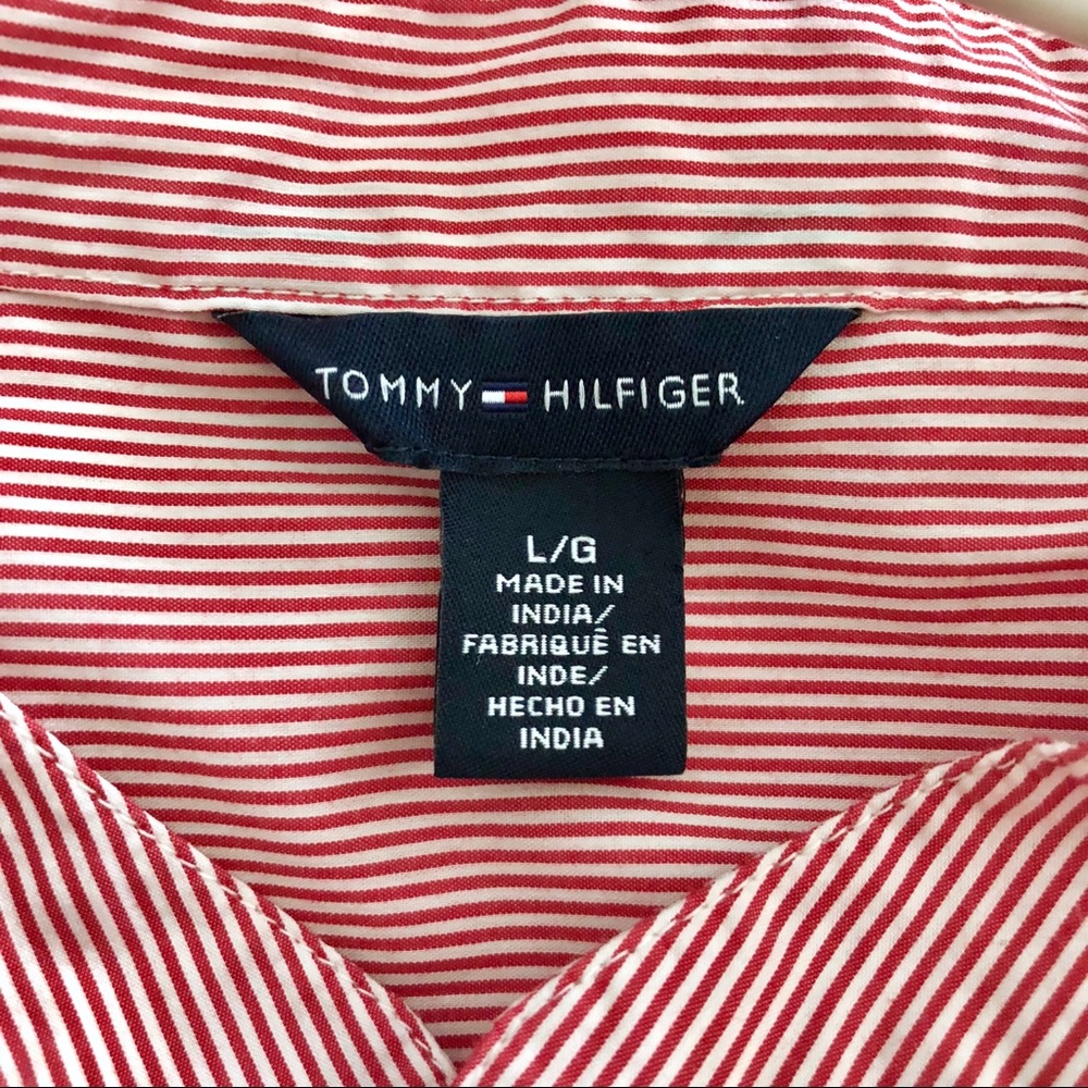 SOLD | Tommy Hilfiger | Striped Button Down Blouse - Picture 6 of 8